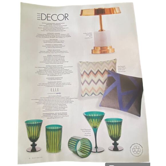 Ashley Stark Home Print Ad Campaign Spring 2024 8x10 Frame Ready Original - Picture 3 of 4